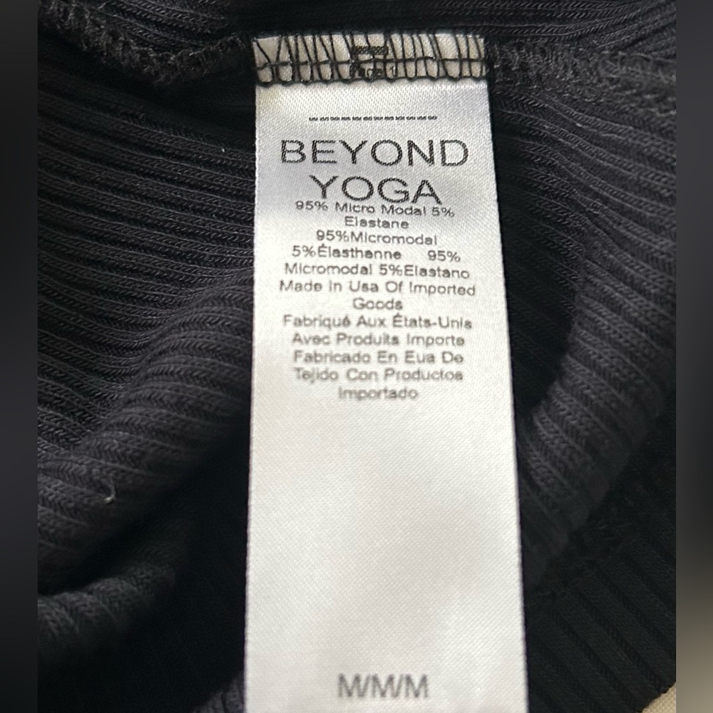 NWT ❤️BEYOND YOGA, ELEVATED ACTIVEWEAR❤️ Formation Black Tank Top - Picture 12 of 16